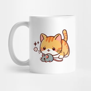 Cat And Mouse Mug